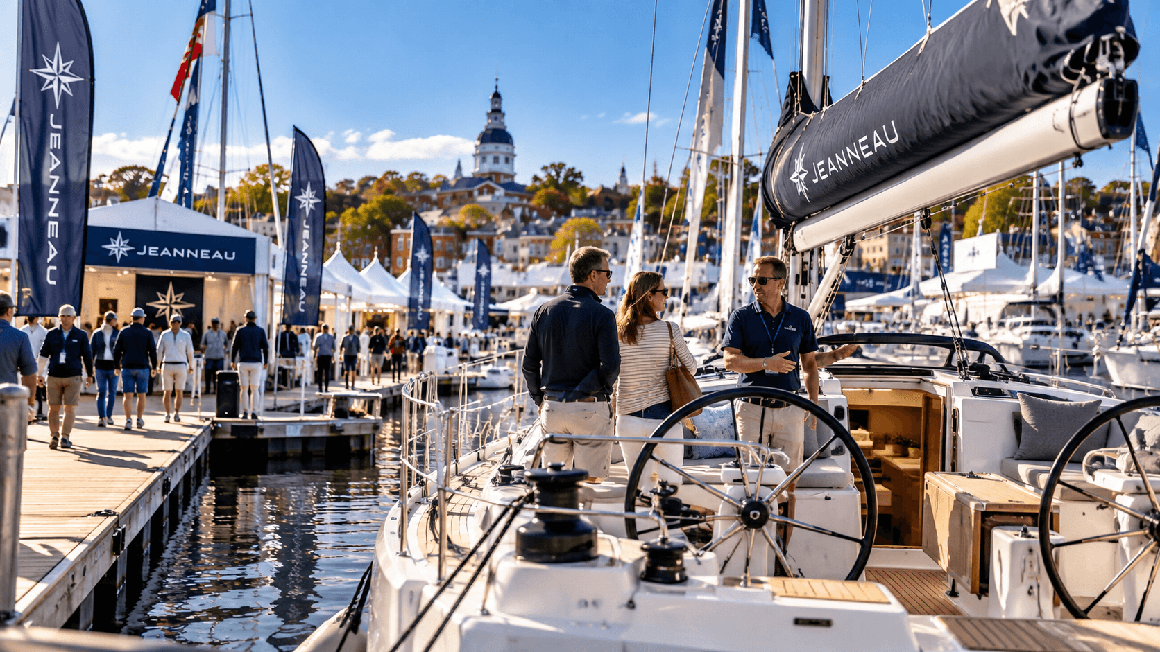 415 and 455 Jeanneau Sun Oddysey Launch
