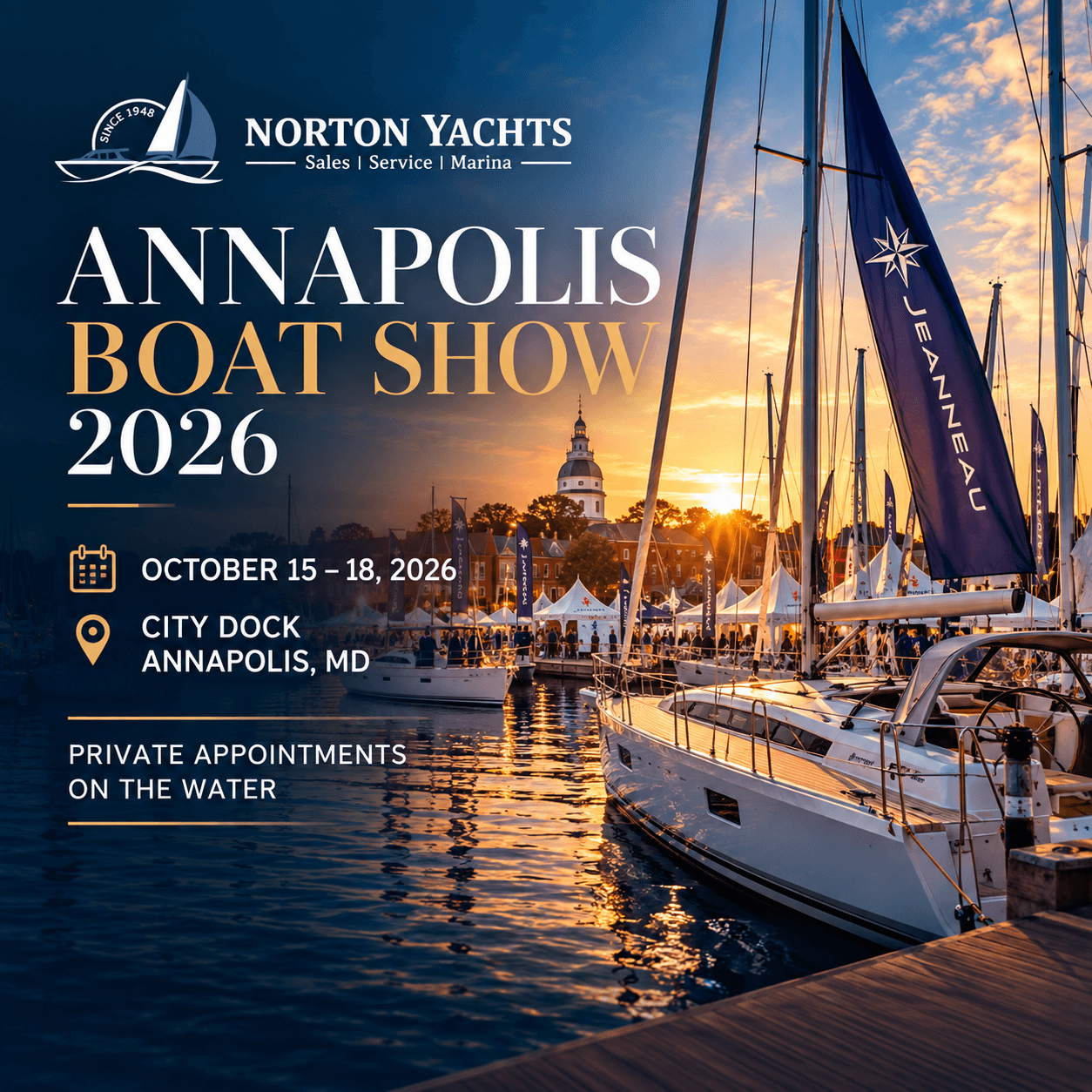 Norton Yachts Annapolis Show Trial Sailboats